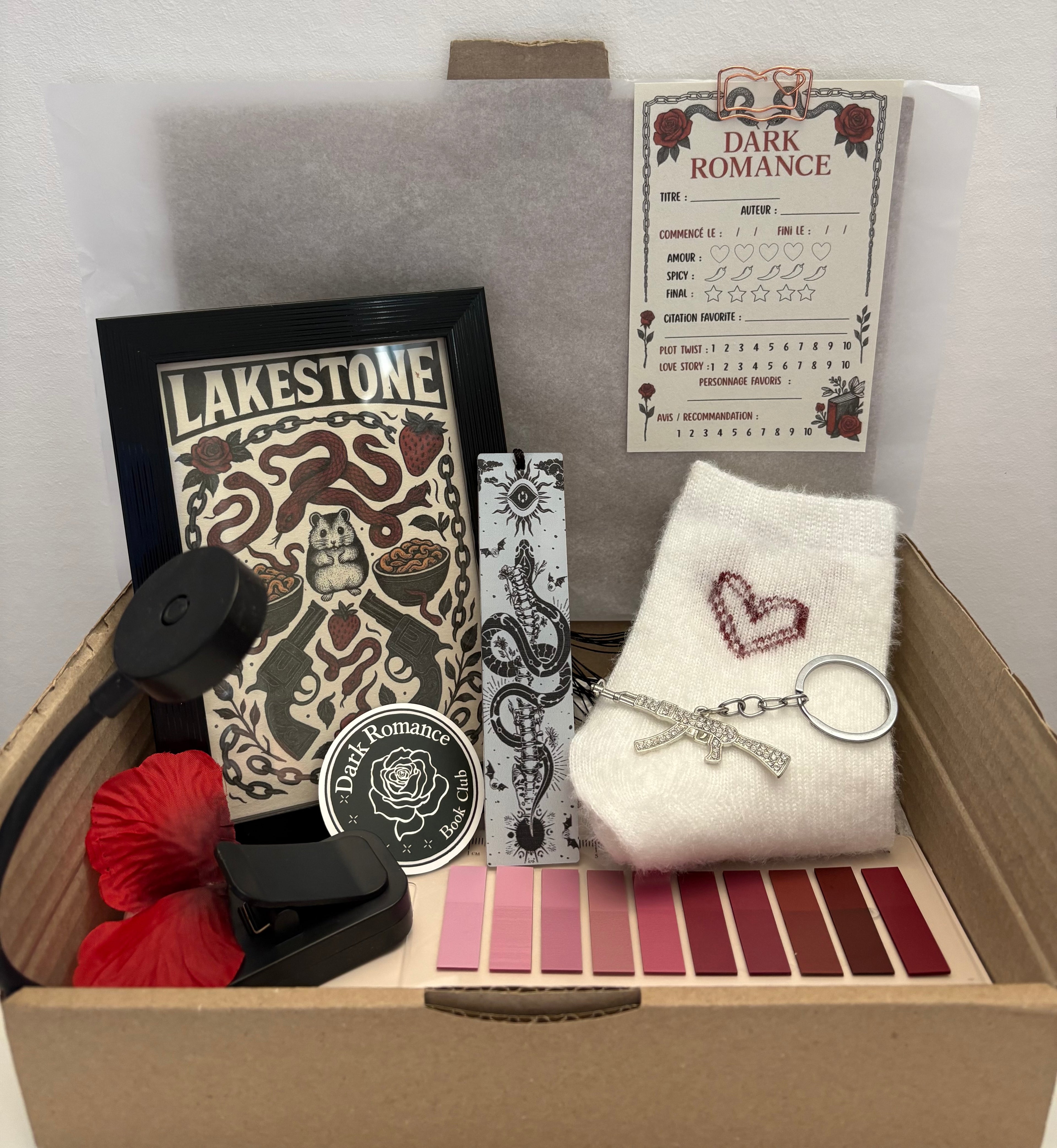 Box lecture Dark Romance - thème Lakestone 🐹