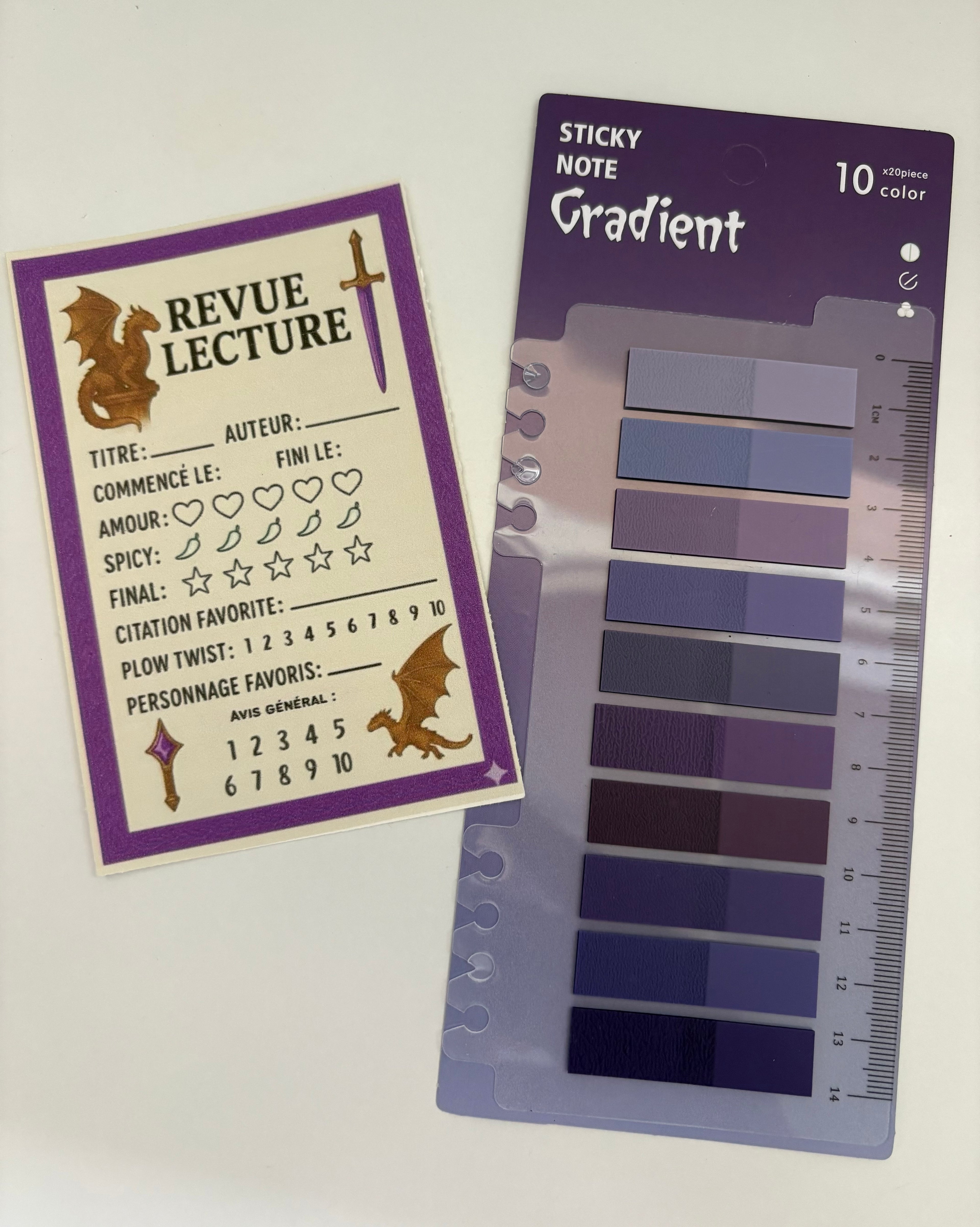 Box Fantasy - Romantasy Gris / violet 🗡️