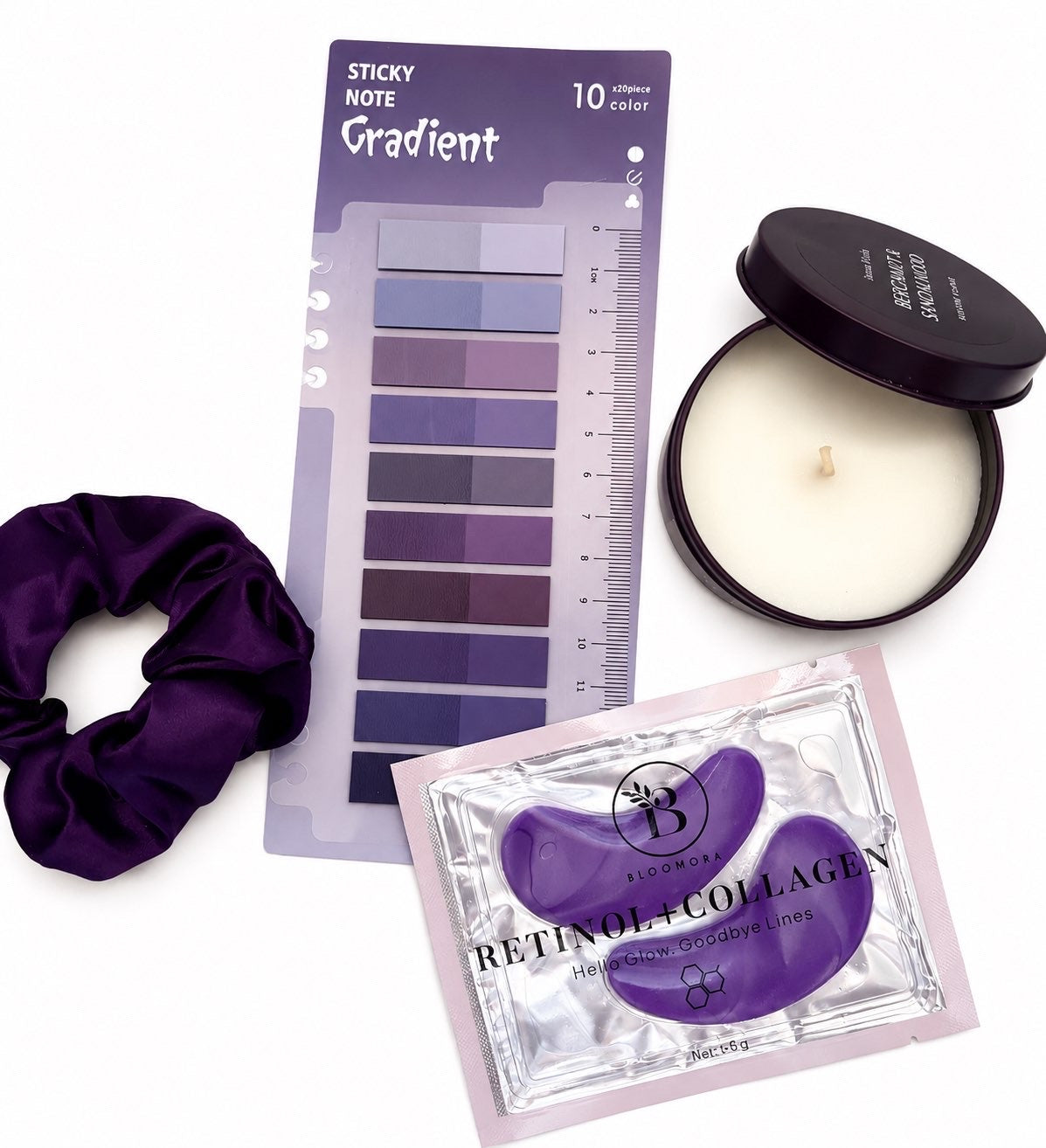 Box lecture - accessoires noir violet 💜