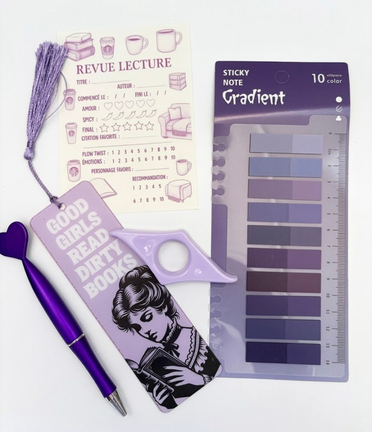 Box accessoires de lecture Cocooning 💜