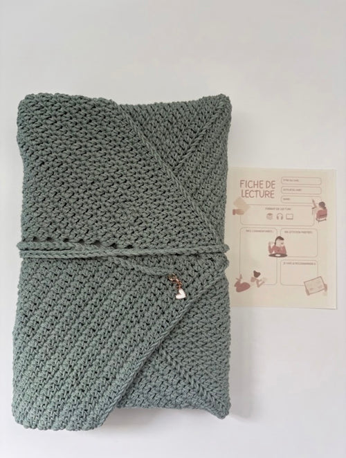 Box avec pochette à livre 💚