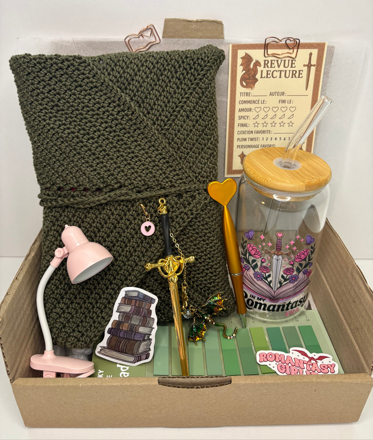 Box lecture Fantasy - Dragon épée 🗡️
