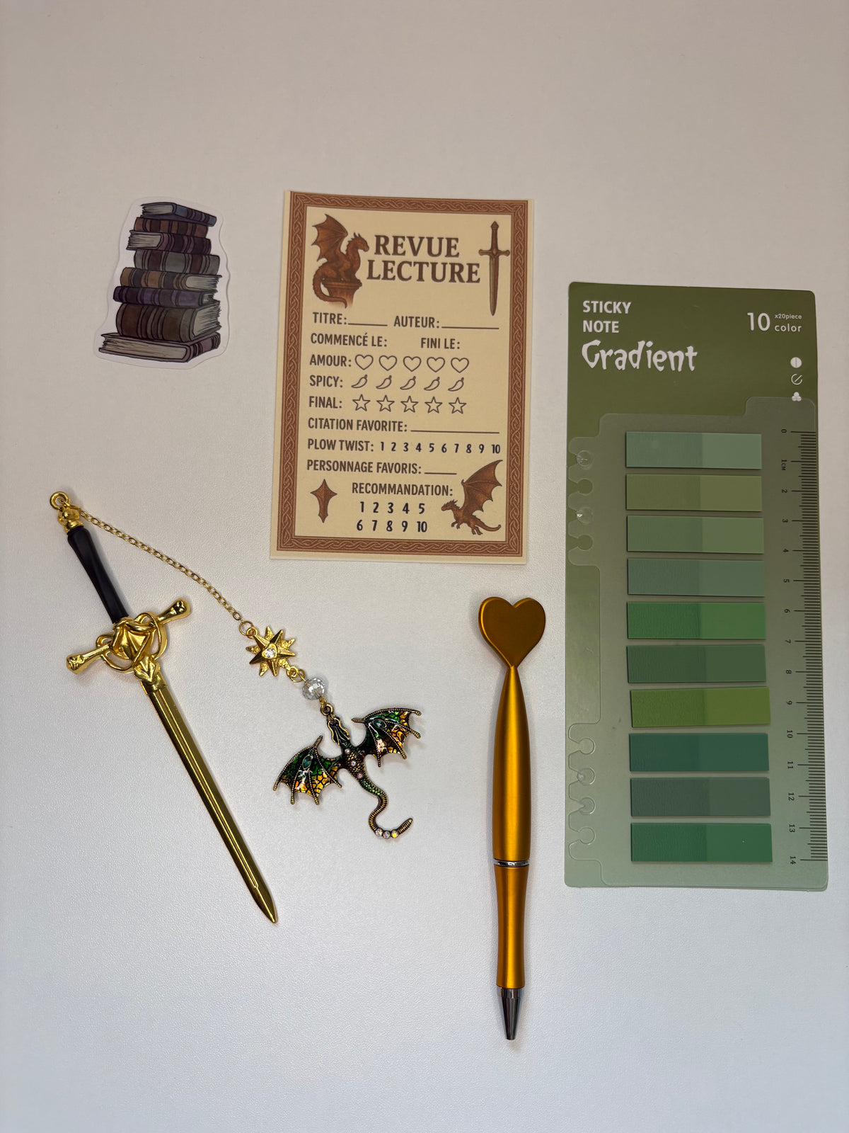 Box lecture Fantasy - Dragon épée 🗡️
