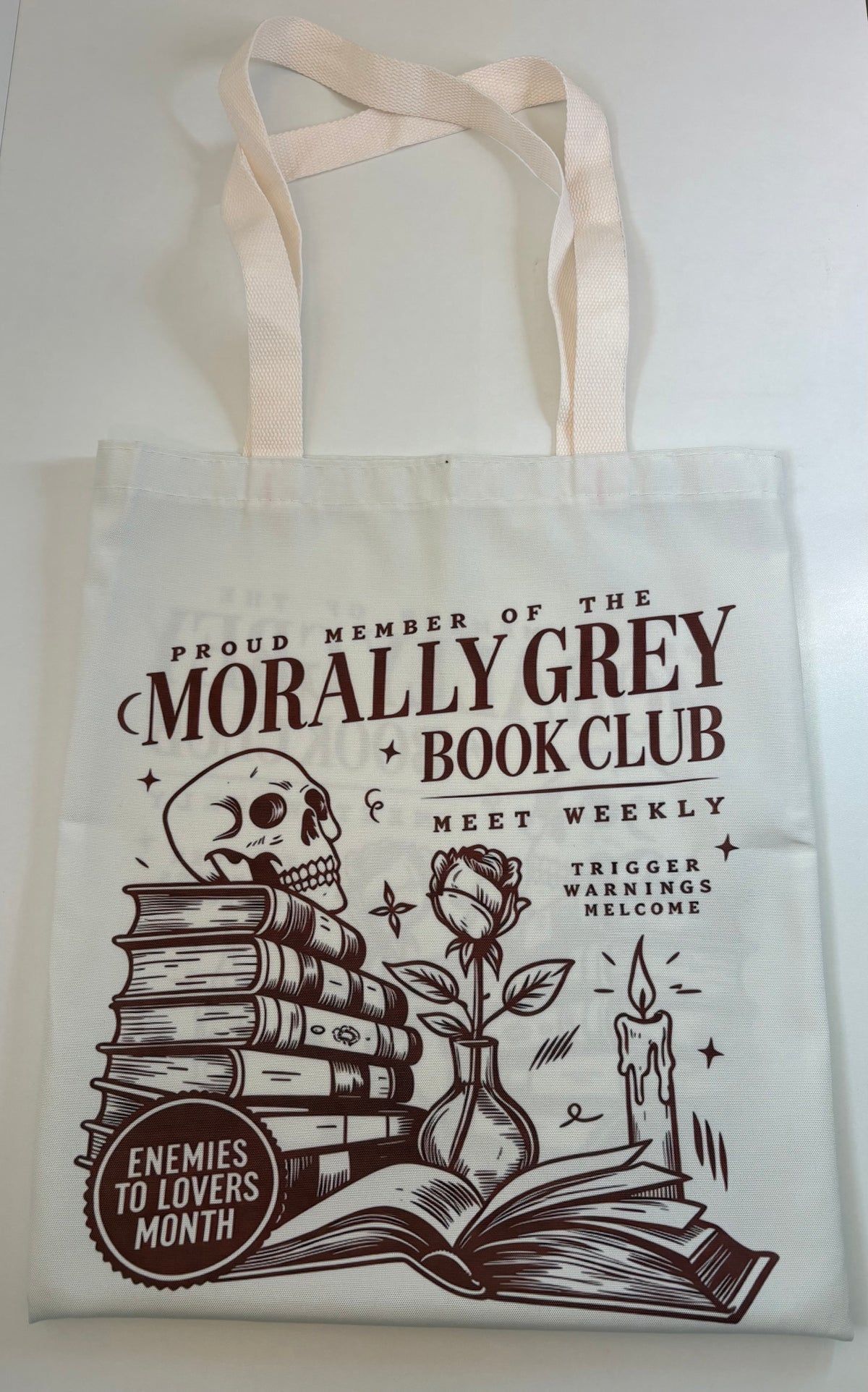 Box lecture Thriller - Dark romance - Tote bag ☠️
