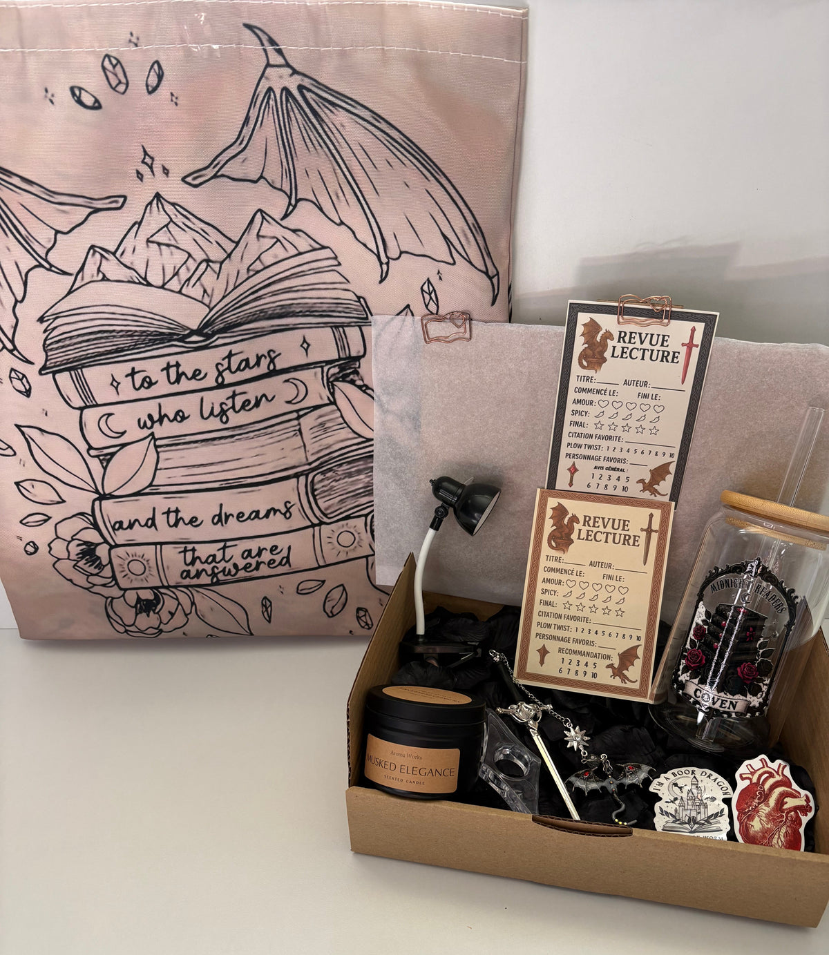 Box lecture Fantasy - Tote bag 🐉
