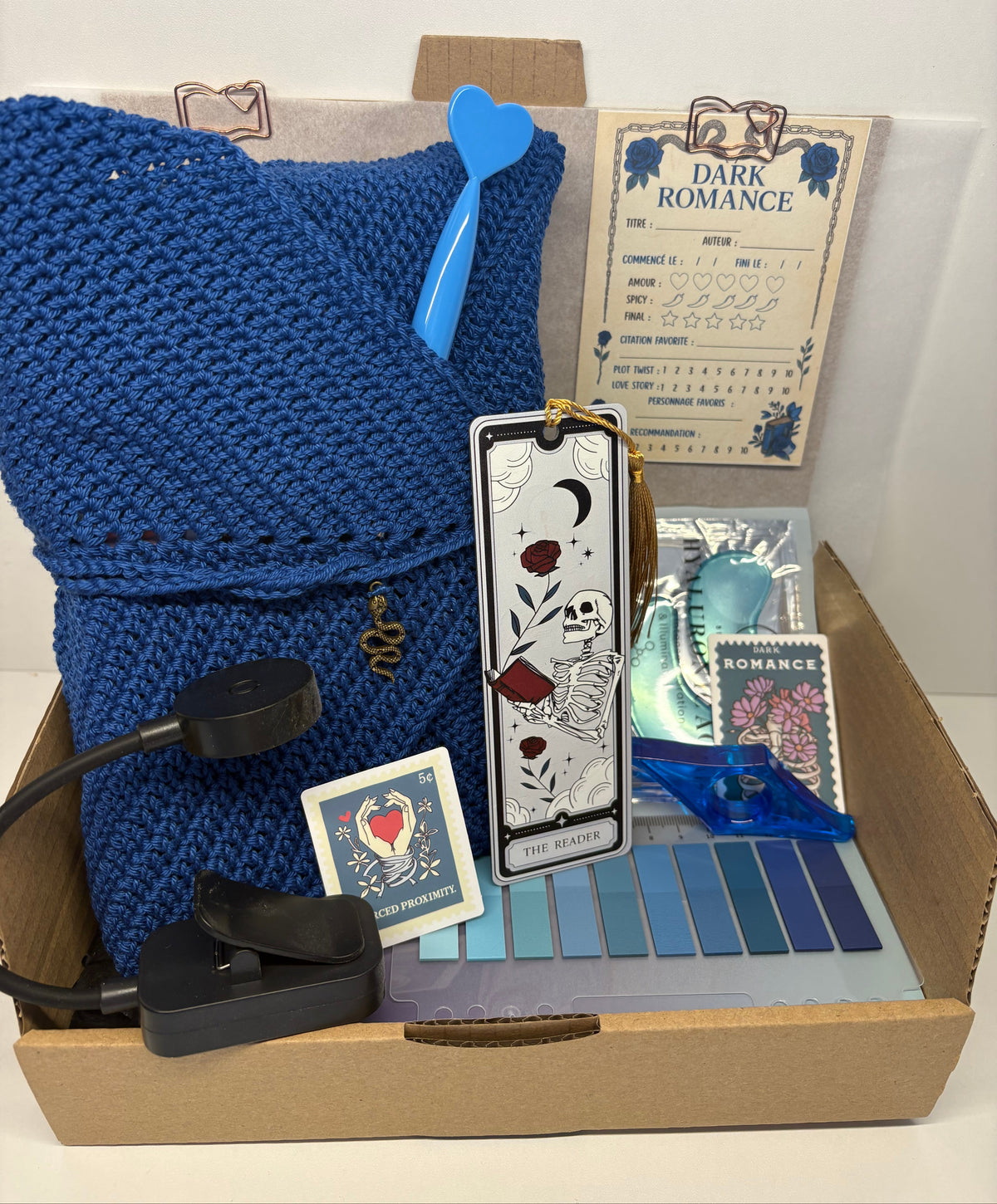 Box lecture Dark romance - Bleu 💙