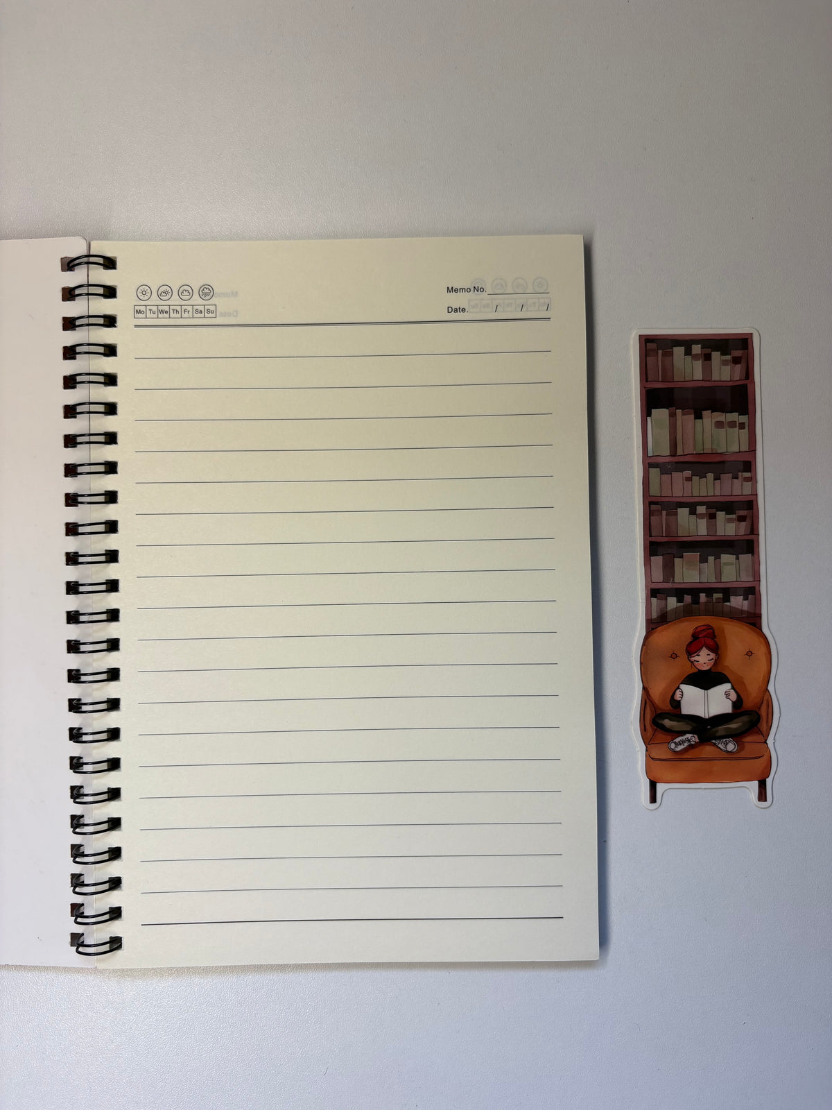 Box lecture automne - avec carnet de lecture 🍂