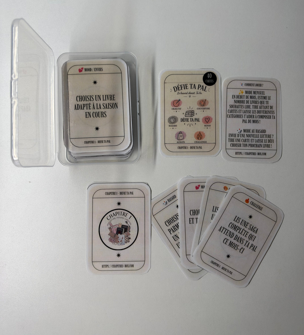 Jeu de cartes DEFIE TA PAL 🎲