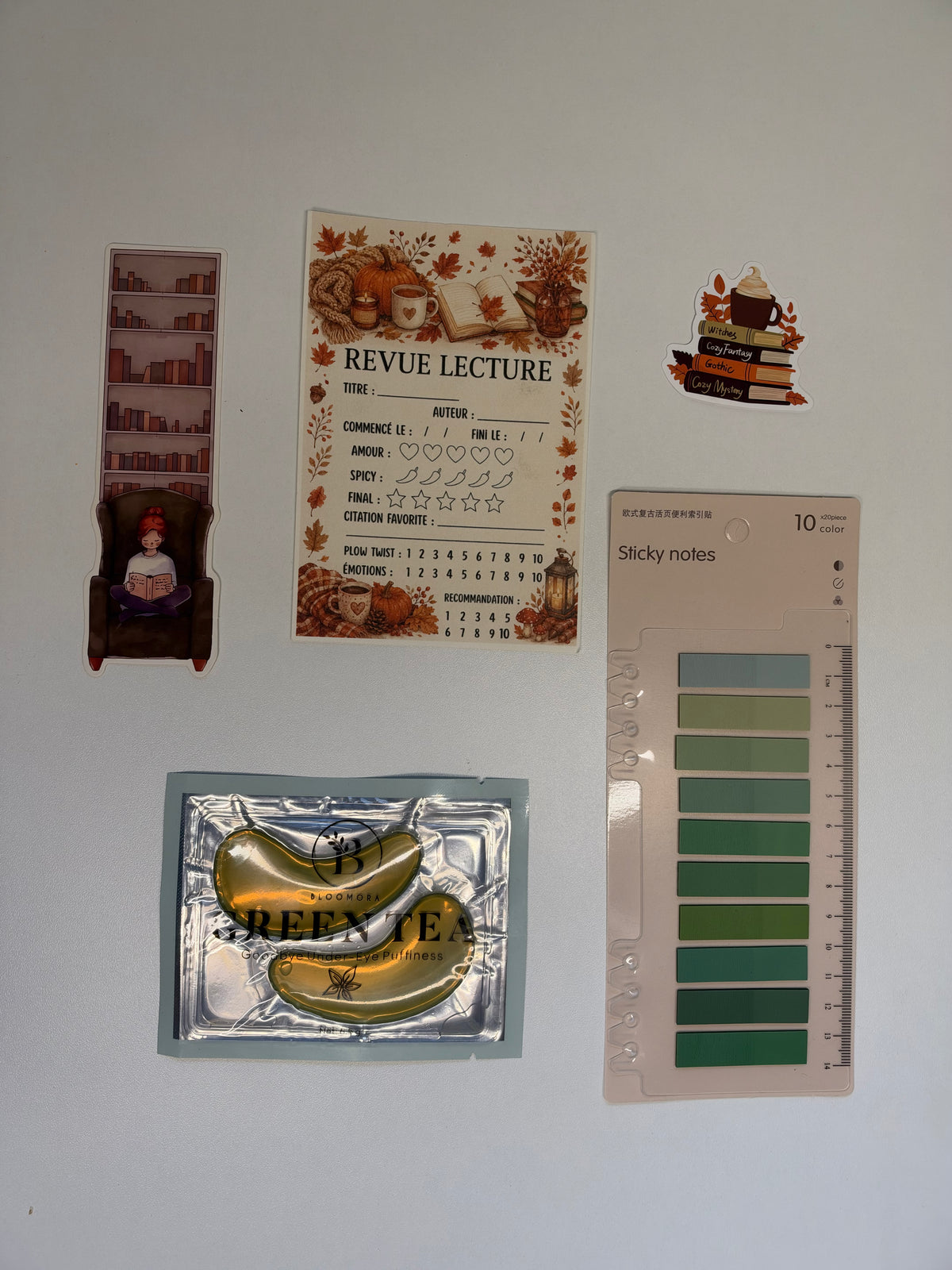 Box lecture d'automne - Cocooning 💚